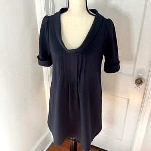 Ali Ro Navy mini dress / tunic with pockets